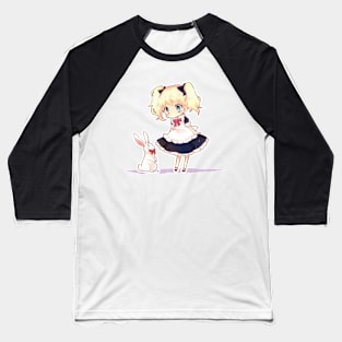 Alice Bunny Baseball T-Shirt